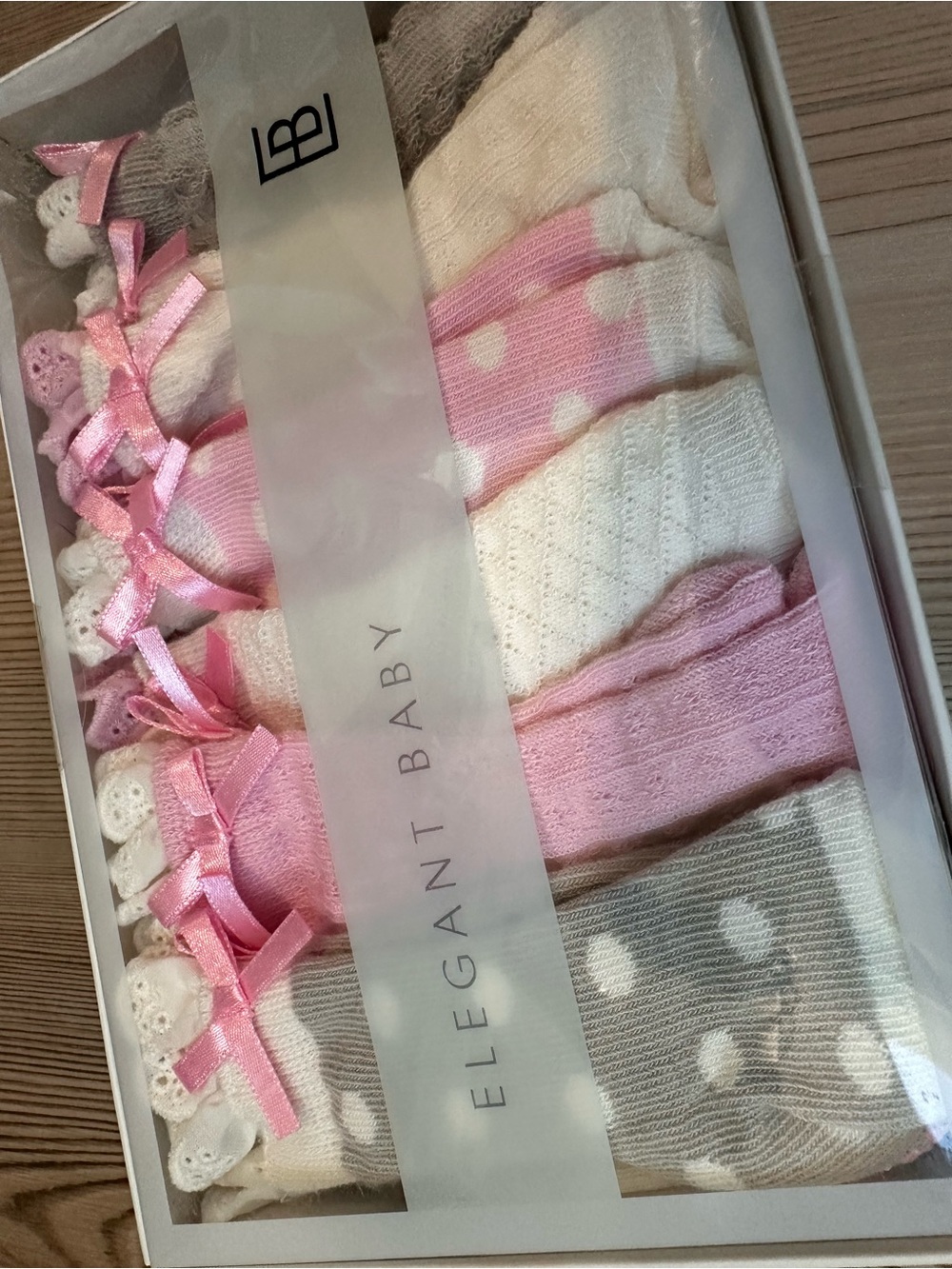 Pink & White Girls' Ruffle Socks - 6 Pack
